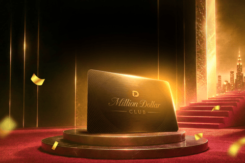 صورة Million Dollar Club من D Prime، برنامج ولاء IB مع مكافآت ومزايا حصرية للشركاء