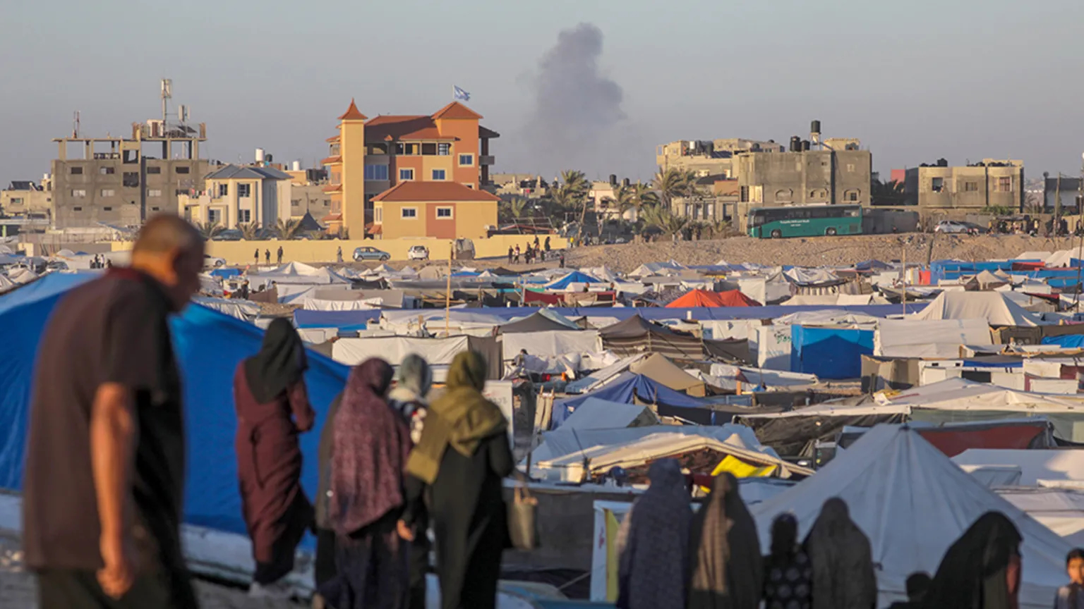 Israel has instructed civilians to evacuate Rafah in anticipation of its 'limited' military operation. 
Source: BBC