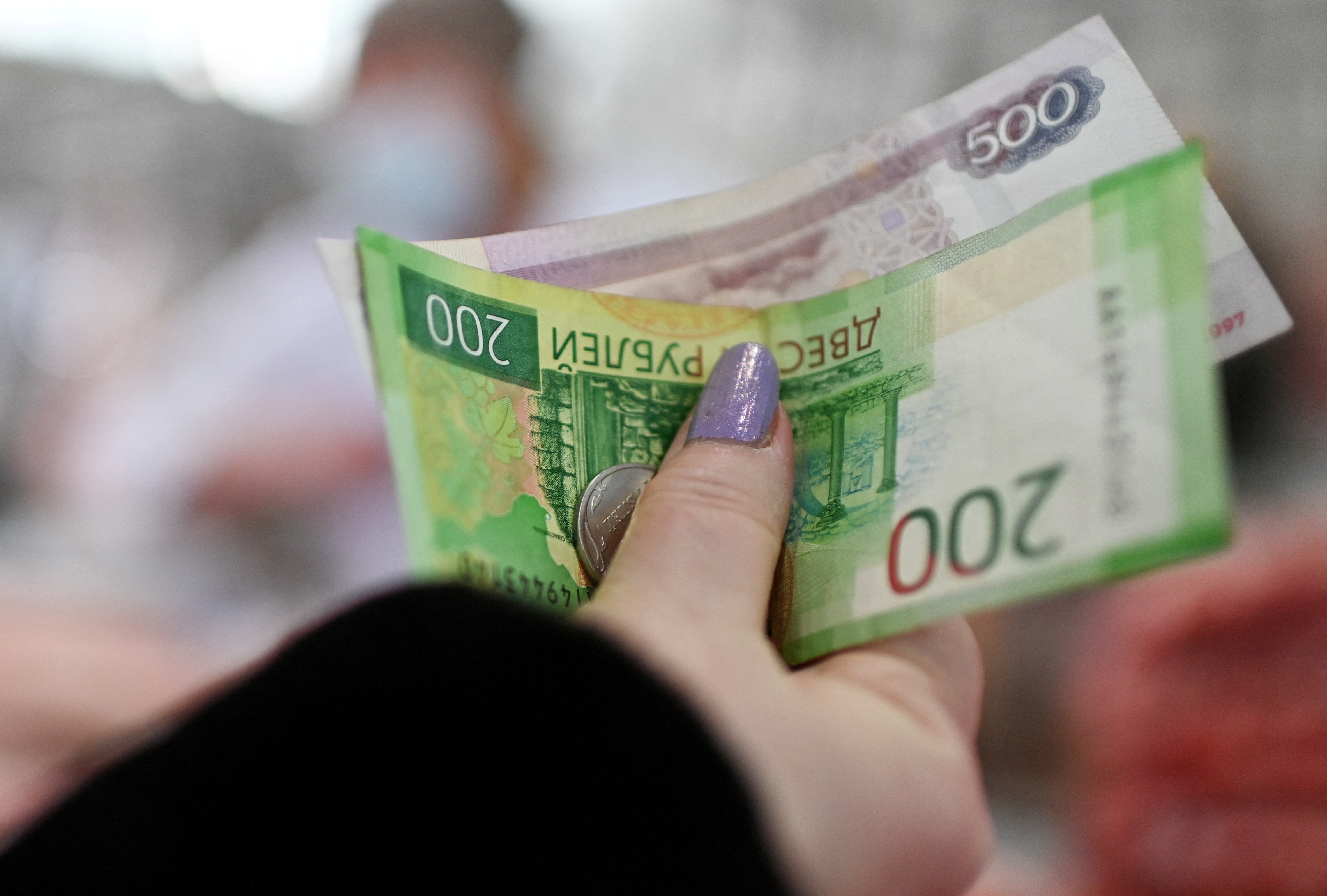 Russian media and state-controlled bank analysts have largely avoided discussing a potential connection between the rouble's 9% drop against the U.S. dollar and the Ukrainian surprise attack on the Kursk region. 

Image Source: Reuters 