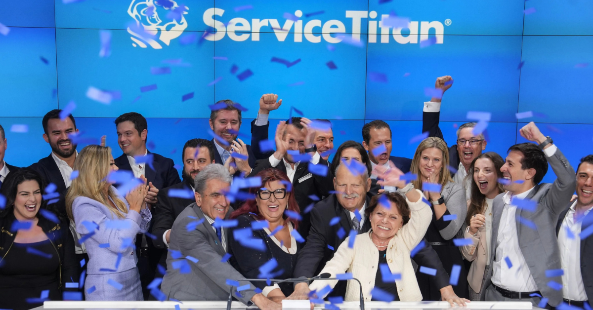 ServiceTitan’s shares rose 42% in their U.S. debut, boosting the company’s valuation to nearly USD 9 billion. 

Image Source: Tech Crunch 