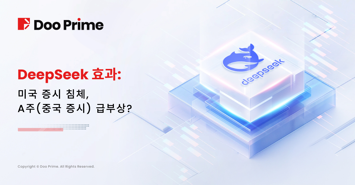 DeepSeek 효과: 미국 증시는 불안, 중국 증시는 급부상? 