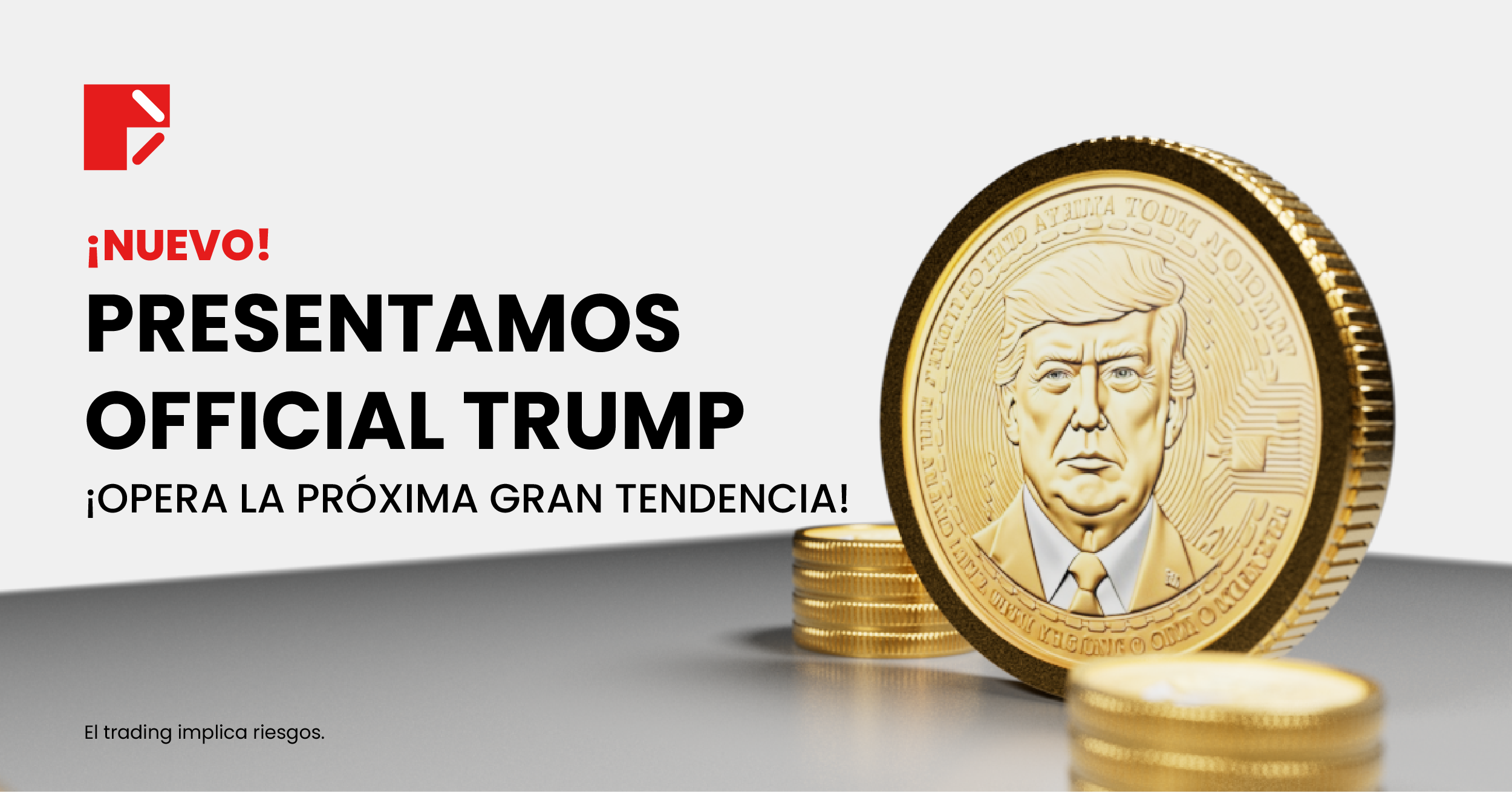 OFFICIAL TRUMP (TRUMP/UST) ahora disponible en Doo Prime 
