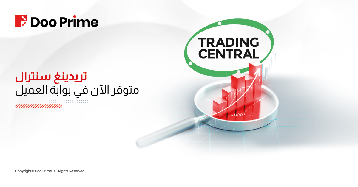 Trading Central متاحة الآن على بوابة عملائنا