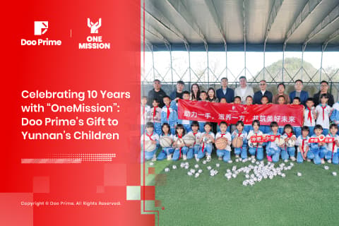 Celebrating 10 Years with “OneMission”: Doo Prime’s Gift to Yunnan’s Children