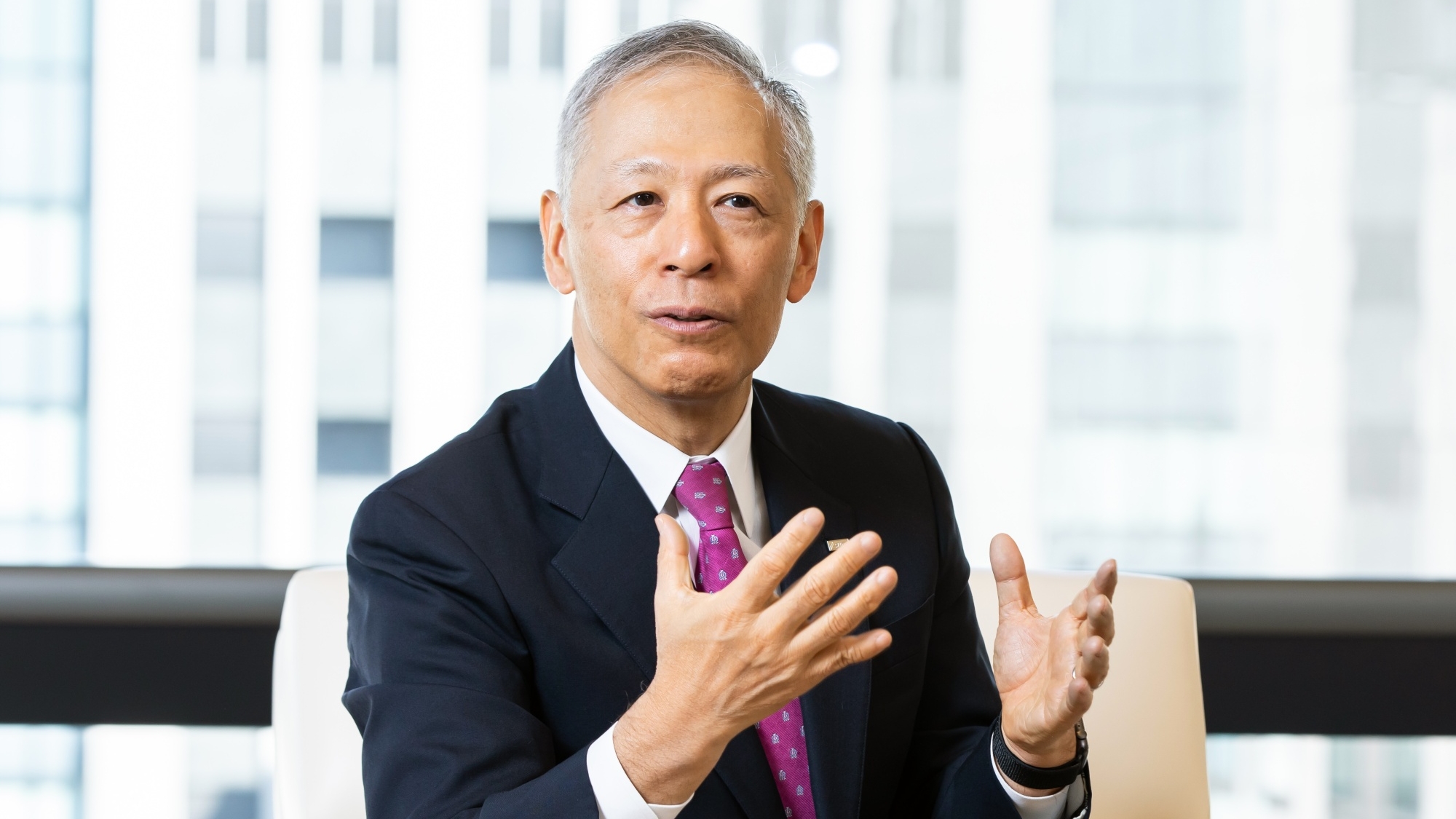 Akihiro Fukutome, head of the Japanese Bankers Association, stresses the importance of evaluating unsolicited proposals for their potential to bolster the target company's long-term value. 

Image Source: Bloomberg 