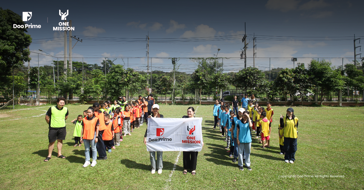 Doo Prime Kicks Off OneMission with a Successful Sports Day in Thailand 