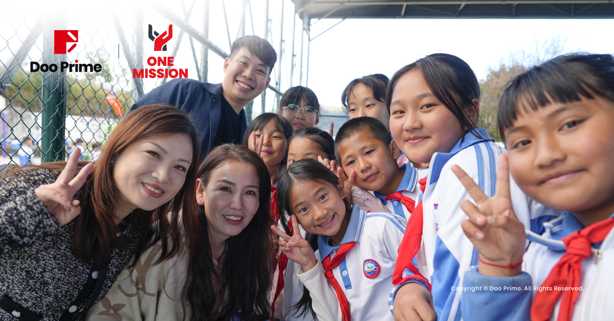 Celebrating 10 Years with “OneMission”: Doo Prime’s Gift to Yunnan’s Children 