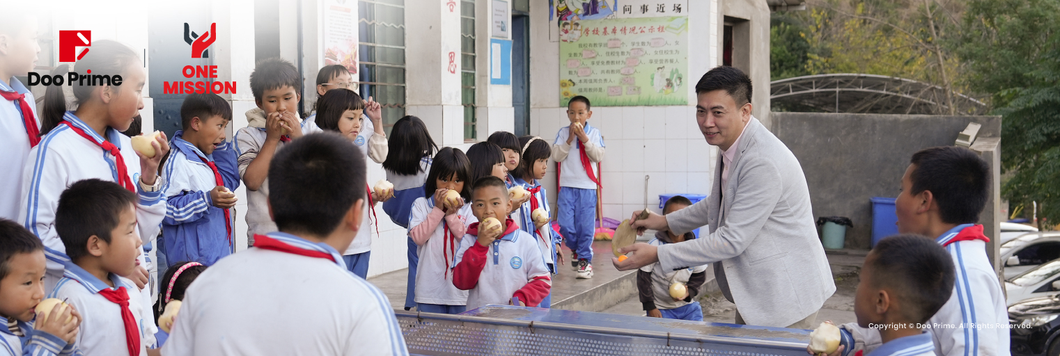 Celebrating 10 Years with “OneMission”: Doo Prime’s Gift to Yunnan’s Children 